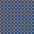 LINO ΜΑΞΙΛΑΡΟΘΗΚΗ TARTAN 602 BLUE 45X45