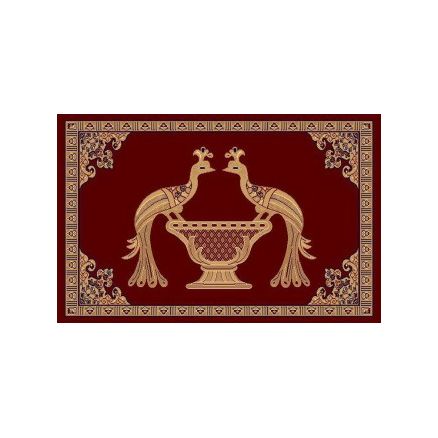 CHURCH CARPET A484A RED / RED