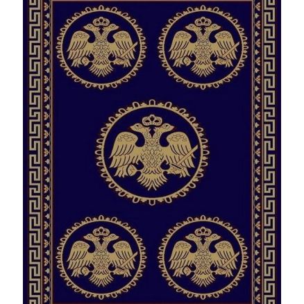 CORRIDOR CARPET CHURCH BYZANTIUM G105A NAVY / NAVY