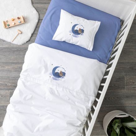 ΣΕΝΤΟΝΙΑ ΚΟΥΝΙΑΣ ΣΕΤ SLEEPING BEAR ΜΠΛΕ