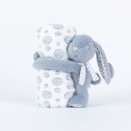 ΚΟΥΒΕΡΤΑ ΑΓΚΑΛΙΑΣ ΣΕΤ ΚΟΥΚΛΑΚΙ RABBIT ΓΚΡΙ