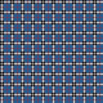 LINO ΜΑΞΙΛΑΡΟΘΗΚΗ TARTAN 602 BLUE 45X45