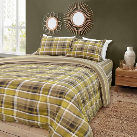 LINO ΣΕΤ ΠΑΠΛΩΜΑΤΟΘΗΚΗ  REVON HONEY FLANNEL 220X240