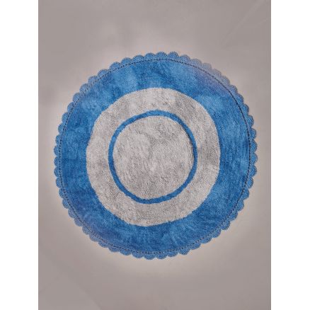 Πατάκι Παιδικό Kids Decor Ø140cm TARGET BLUE