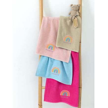 Σετ 4 Πετσετάκια Μπανιου Kids Bath 40x60 SUNSHINE