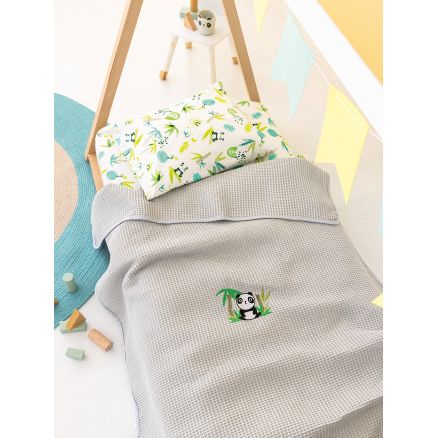 Κουβέρτα Πικέ Κούνιας Baby Blankets 100x150 CANDY FOG