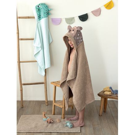 Παιδική πετσέτα με κουκούλα 70x120 TEDDY