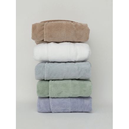 Μπουρνουζι-Ρόμπα Bath Collection SIMOUR WHITE Large