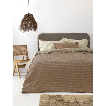 Κουβερλί υπέρδιπλο 220x240 TOT MOKA