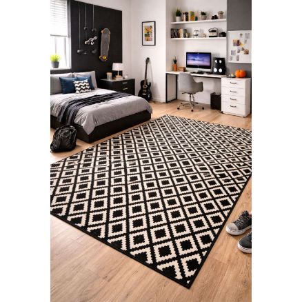 CARPET ANATOLIA RIO 8104 ANTHRACITE WHITE