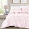 Blanket SUMMER JACQUER SUPER DOUBLE BOREA ANTOINETTE PINK 230Χ245CM