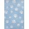 CHILDREN'S rug Shaggy Cocoon 8392/30 light blue with slippers