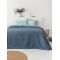 Κουβέρτα Πικέ 250x240 MARCIE STEEL