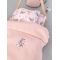 Κουβέρτα Πικέ Κούνιας Baby Blankets 100x150 CANDY PINK
