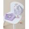 Σετ Σαλιάρες μπαντάνα New Baby NB0140 GIRL