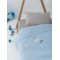 Κουβέρτα Πικέ Κούνιας Baby Blankets 100x150 CANDY/2 BLUE