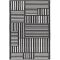 SEASONS MAT CARPET 708 BLACK WHITE